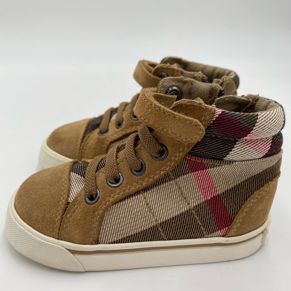 Toddler Burberry Sneaker House Check Shoes Size 21 - Picture 6 of 8